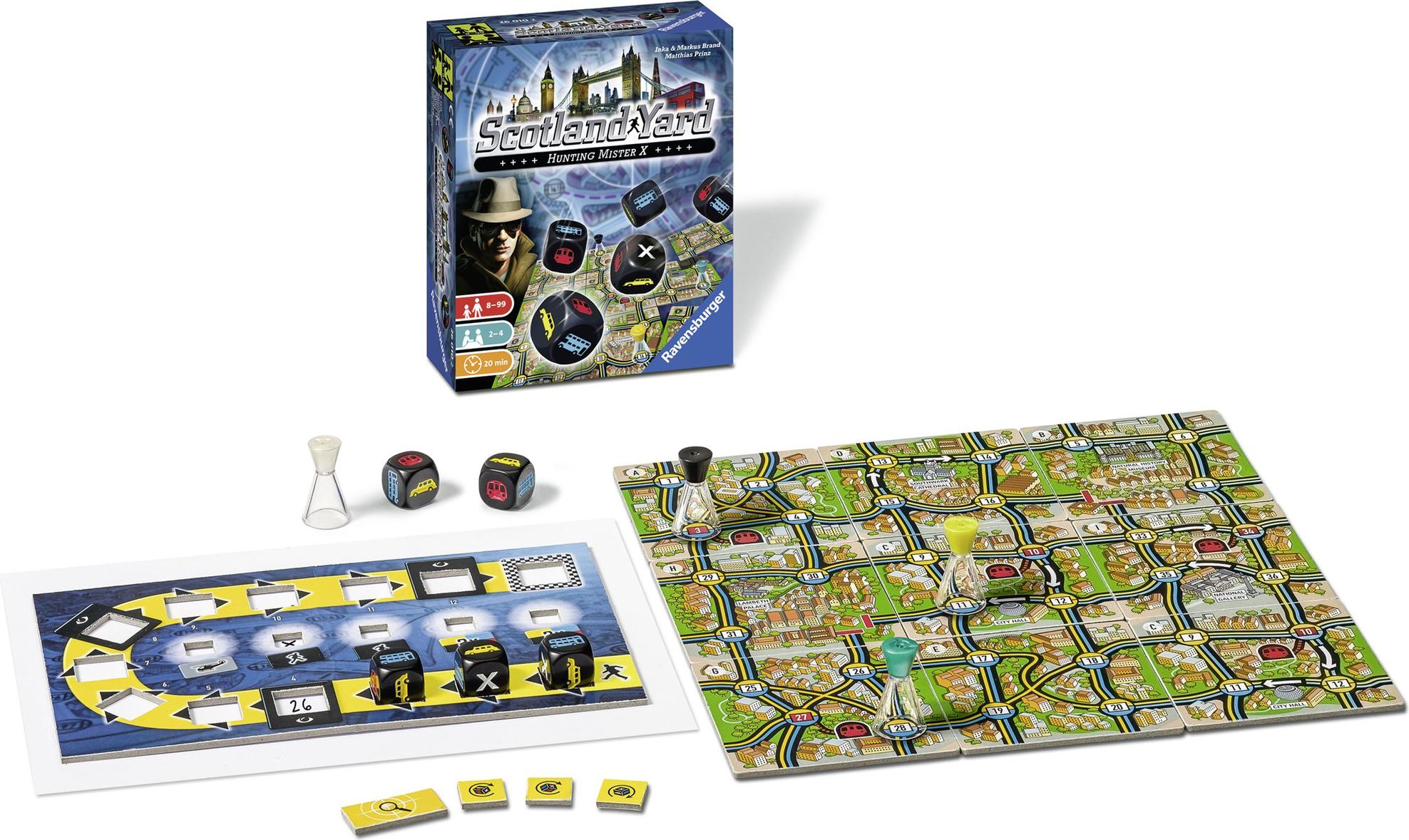 Game Brewer Scotland Yard - Das Würfelspiel - obrázek 2