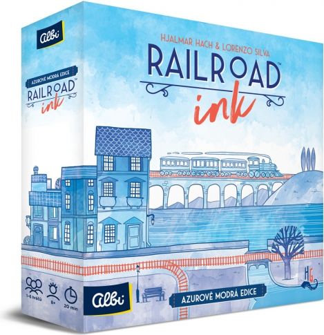 Albi Railroad Ink - Modrá Edice - obrázek 1