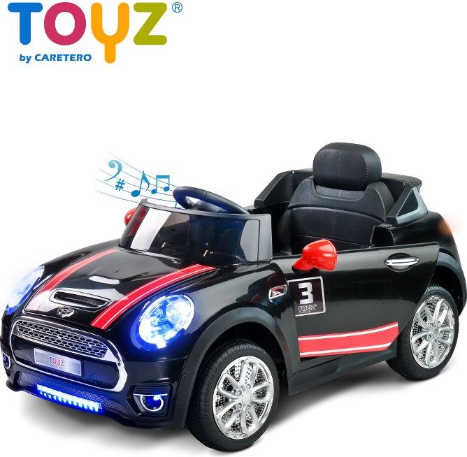 Elektrické autíčko Toyz Maxi černé Černá - obrázek 1