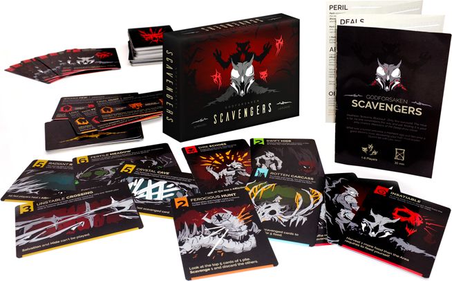 Drawblack Godforsaken Scavengers: Survival Card Game - obrázek 2