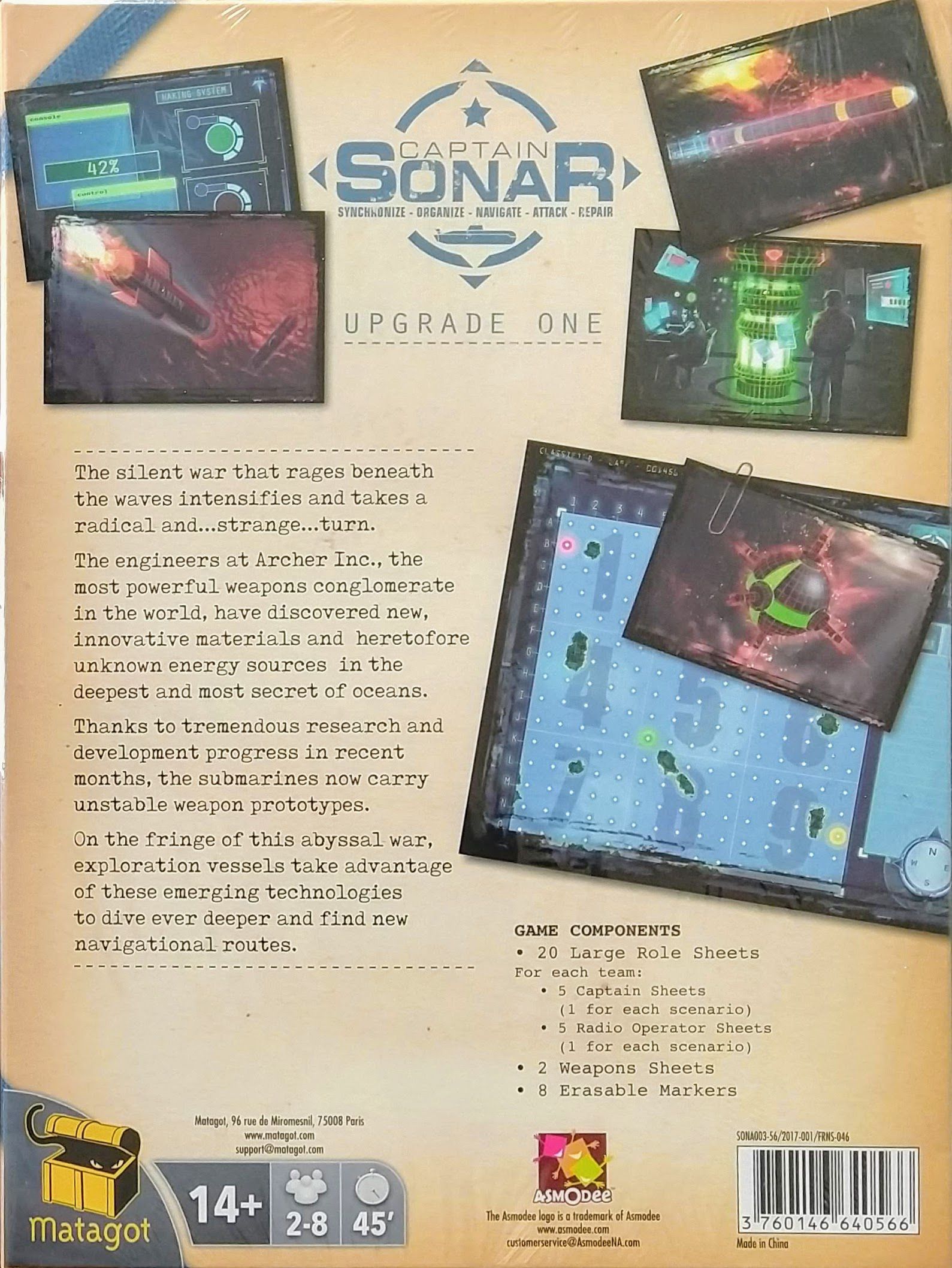 Matagot Captain Sonar: Upgrade One - obrázek 2