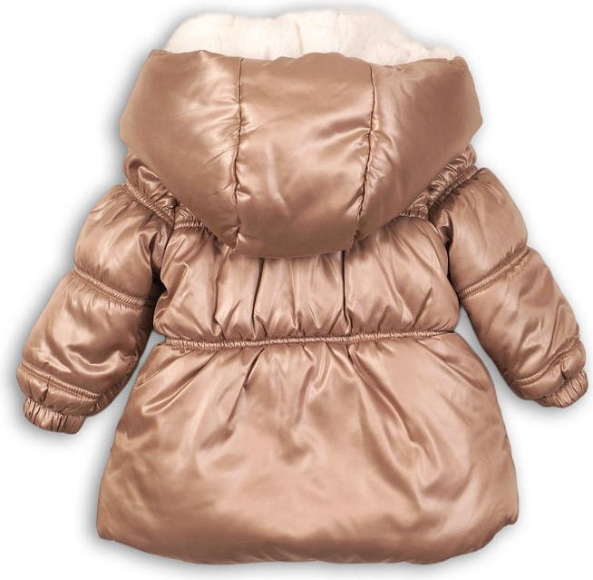Minoti Bunda dívčí zimní Puffa hnědá 110/116 - obrázek 3