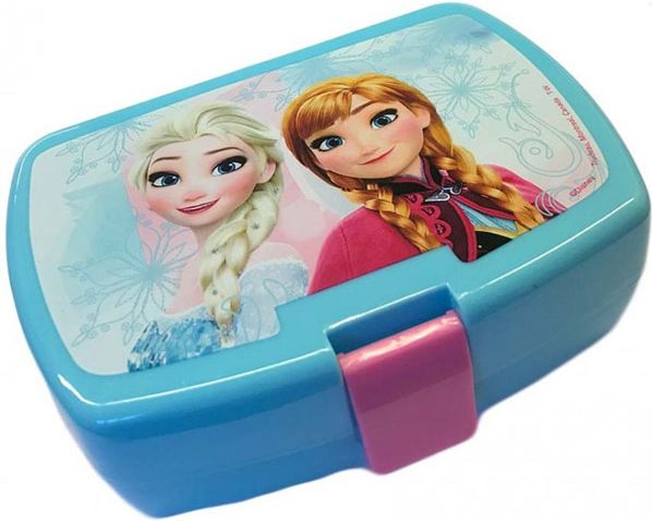EUROSWAN Box na svačinu Ledové Království Plast, 16 x 12 x 5 cm - obrázek 1