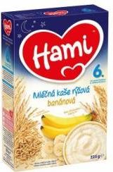Nutricia Hami rýžová banánová na dobrou noc 6+ 225 g - obrázek 1
