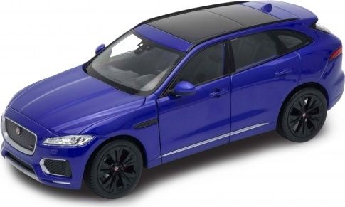 Welly - Jaguar F-Pace model 1:24 modrý - obrázek 1