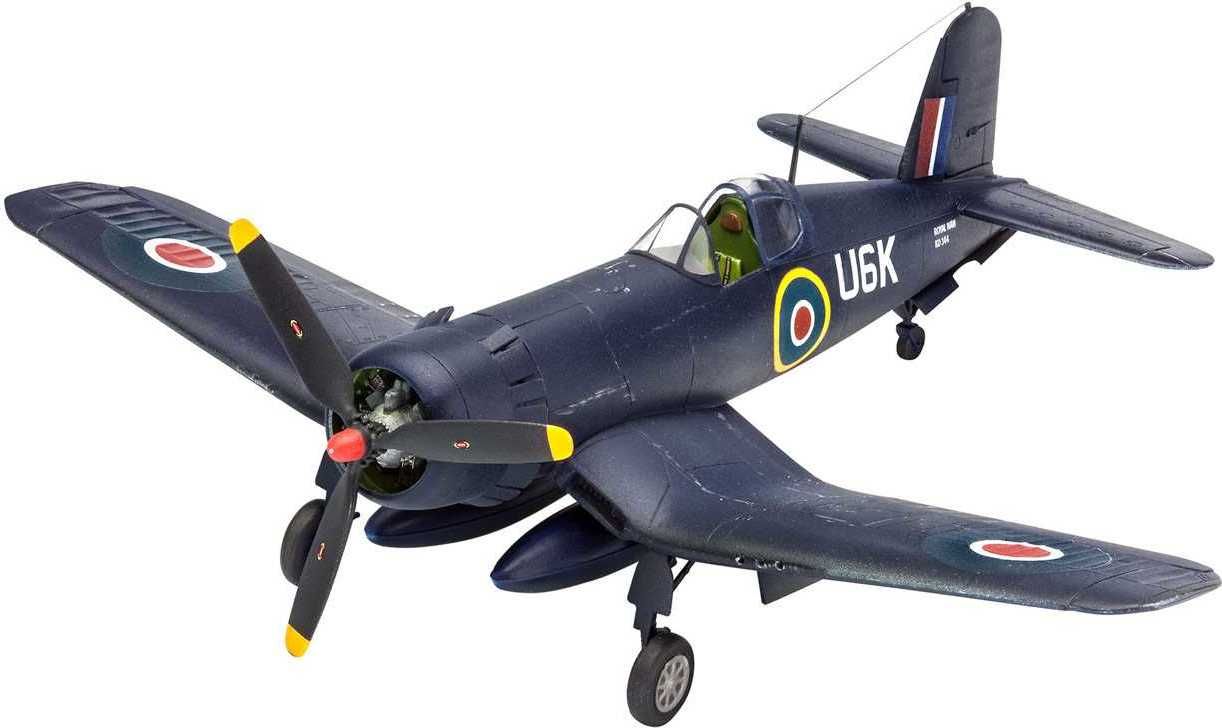 REVELL ModelSet letadlo 63917 - F4U-1B Corsair Royal Navy (1:72) - obrázek 1