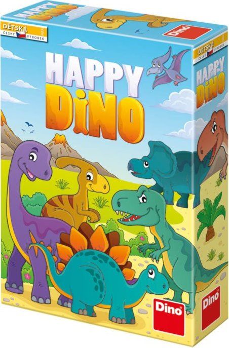 DINO Dětská hra Happy Dino - obrázek 1