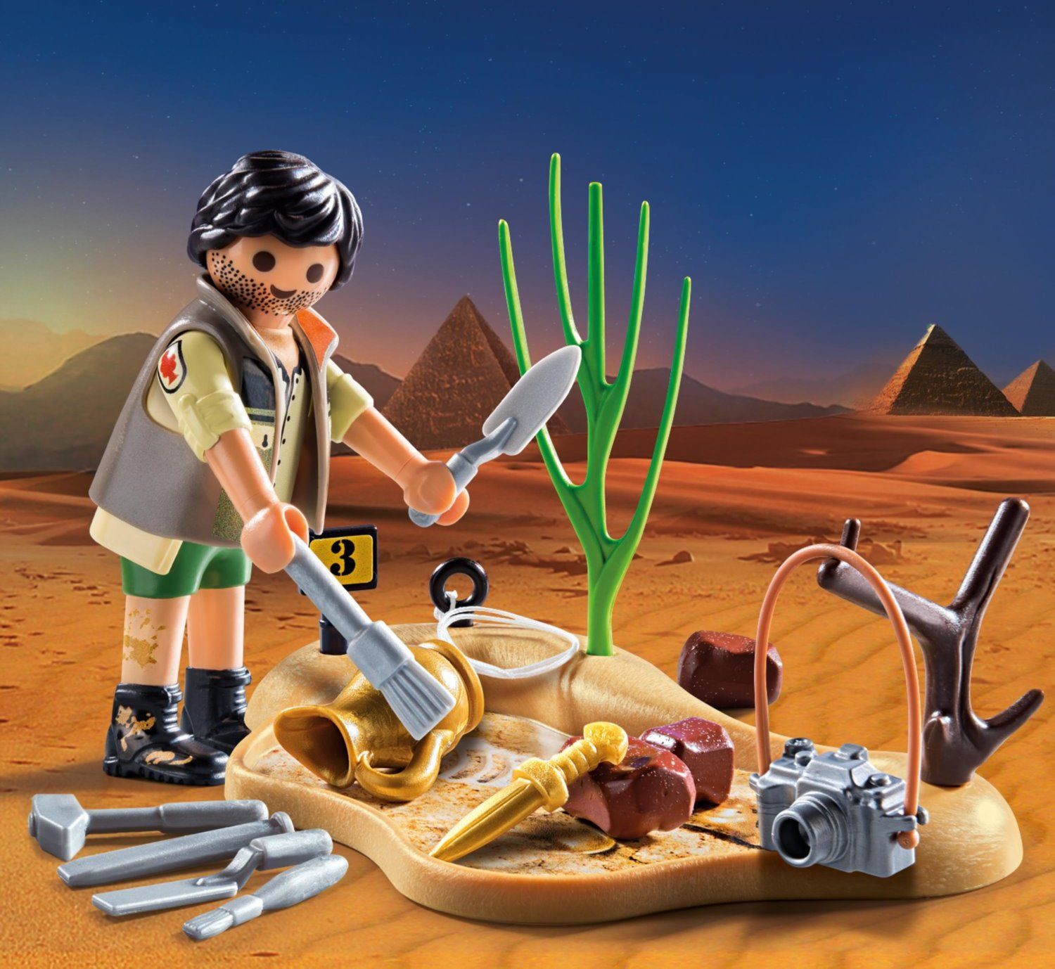 PLAYMOBIL Archeolog 9359 - obrázek 2