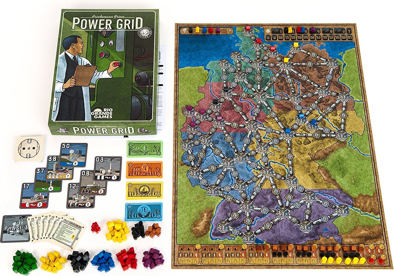 Rio Grande Games Power Grid Recharged 2nd Edition - obrázek 2
