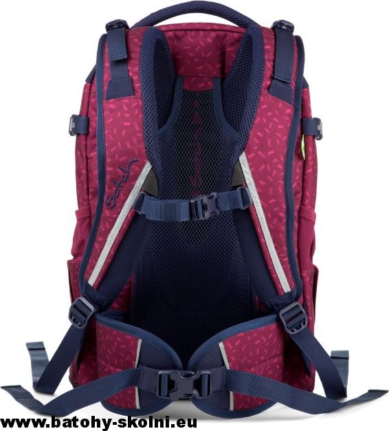 Studentský batoh Ergobag Satch Blazing Purple - Doprava Zdarma - obrázek 6