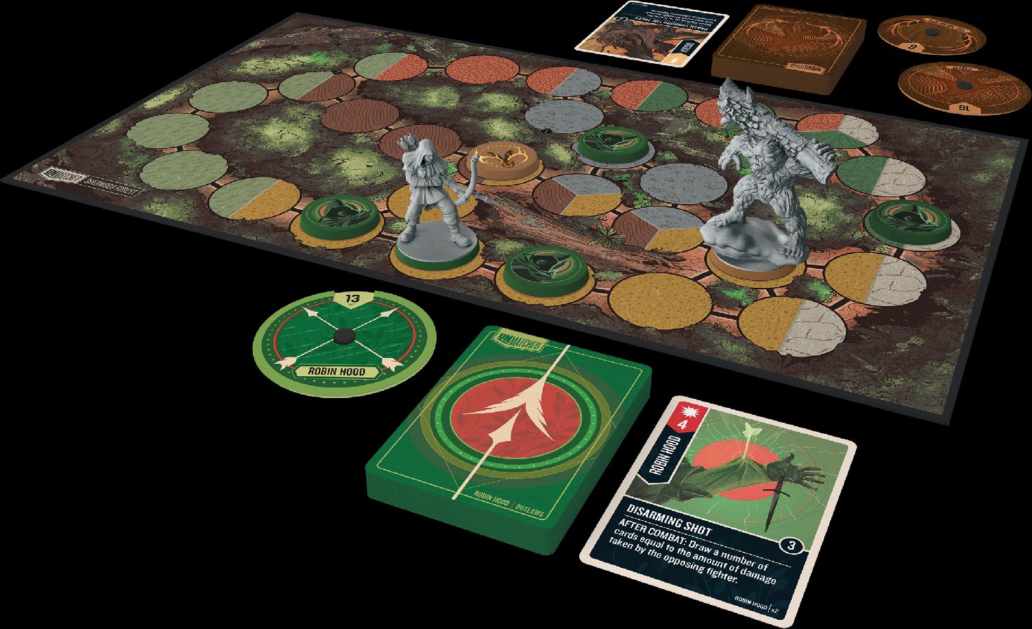 Restoration Games Unmatched: Robin Hood vs. Bigfoot - obrázek 2