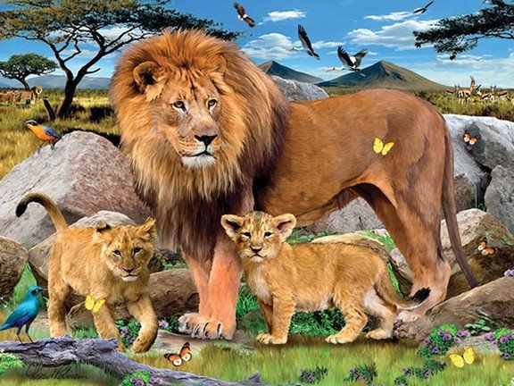 PRIME 3D Puzzle Rozmanitá říše zvířat 3D 3v1 - obrázek 3