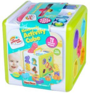 Teddies Vkládačka telefon kostka 18ks - obrázek 3