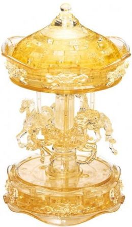 HCM KINZEL 3D Crystal puzzle Kolotoč 83 dílků - obrázek 1