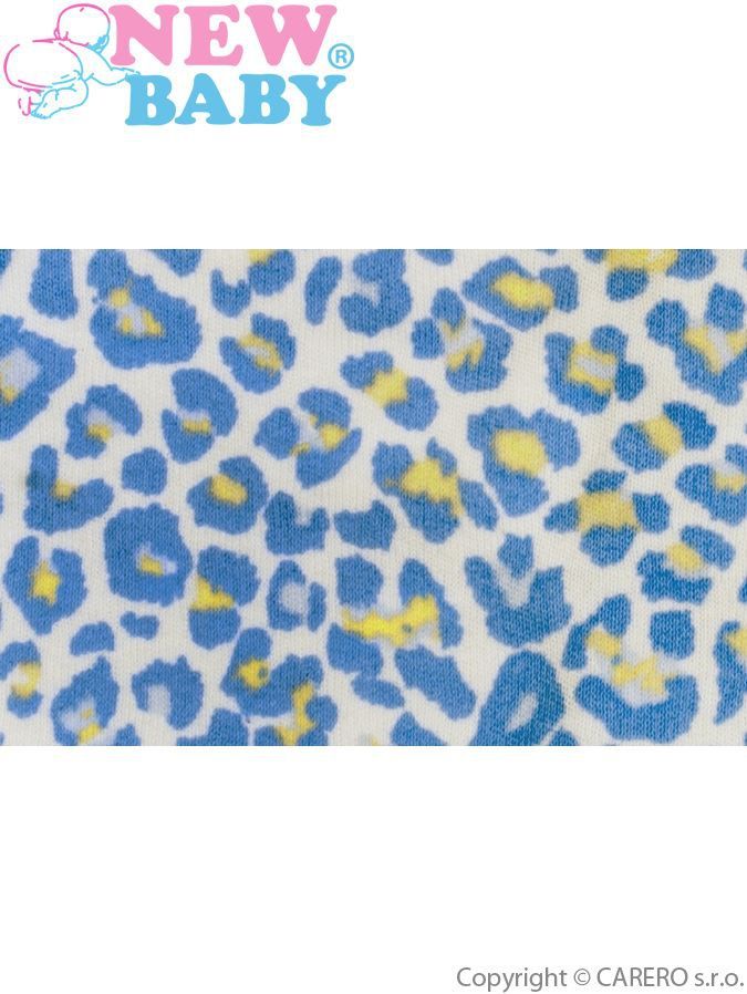 Kojenecká suknička s tylovou spodničkou New Baby Leopardík modrá 80 (9-12m) - obrázek 2