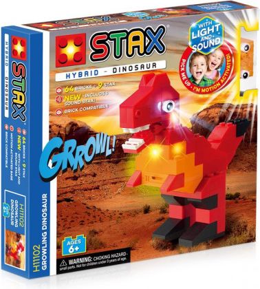 STAX hybrid stavebnice Growling Dinosaur - LEGO® - kompatibilní - obrázek 1