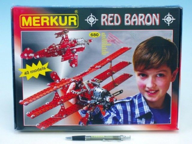 Stavebnice MERKUR Red Baron 680ks - obrázek 1
