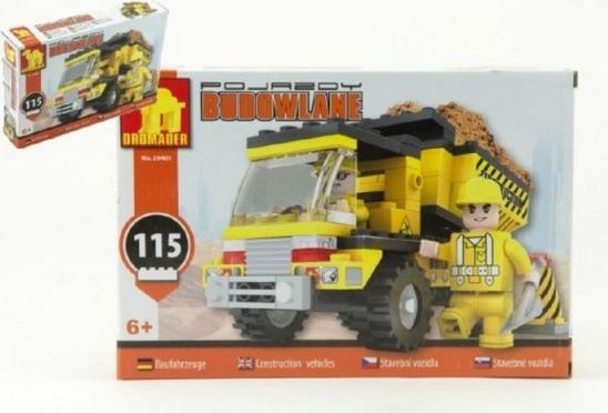 Stavebnice Dromader Auto Sklápěč 29401 115 ks - obrázek 1