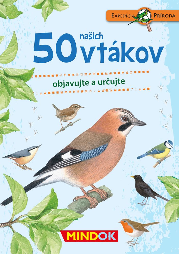 Mindok Expedice příroda: 50 našich vtákov - SK - obrázek 1