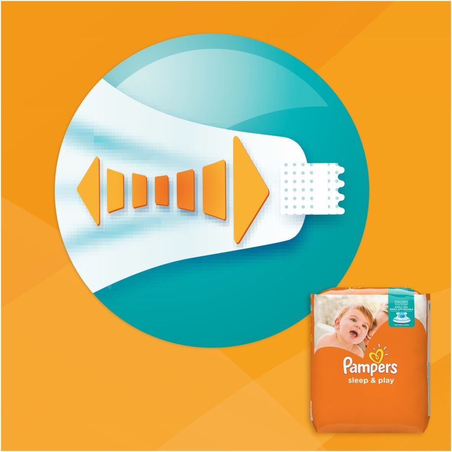 PAMPERS Sleep&Play 5 Junior 42ks - obrázek 2