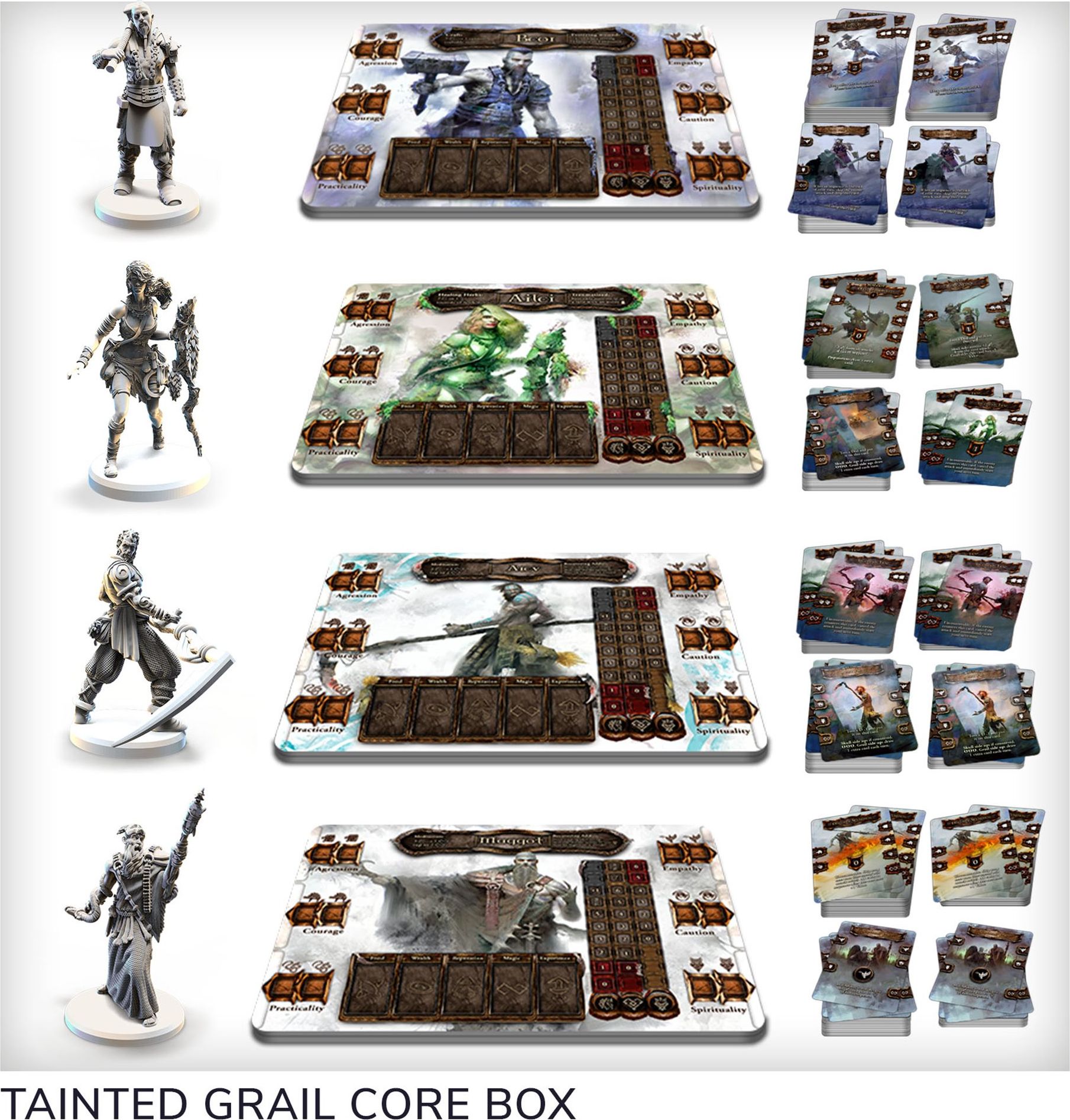 Awaken Realms Tainted Grail - Kickstarter Core box pledge - obrázek 4