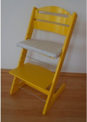 Rostoucí židle BABY žlutá Jitro - obrázek 1