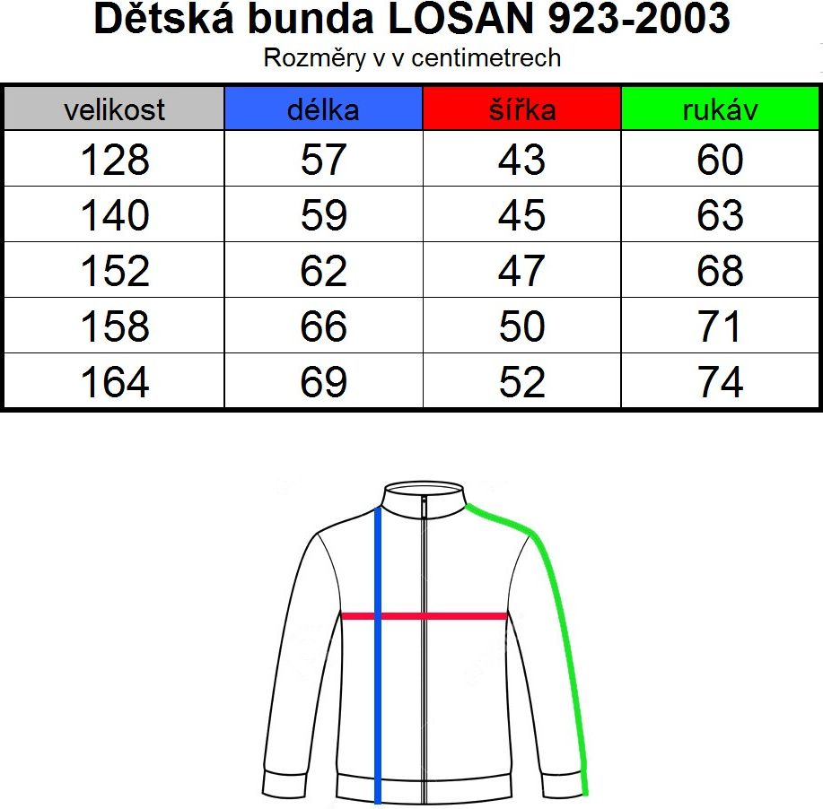 Chlapecká bunda LOSAN UNLIMITED černá Velikost: 128 - obrázek 9