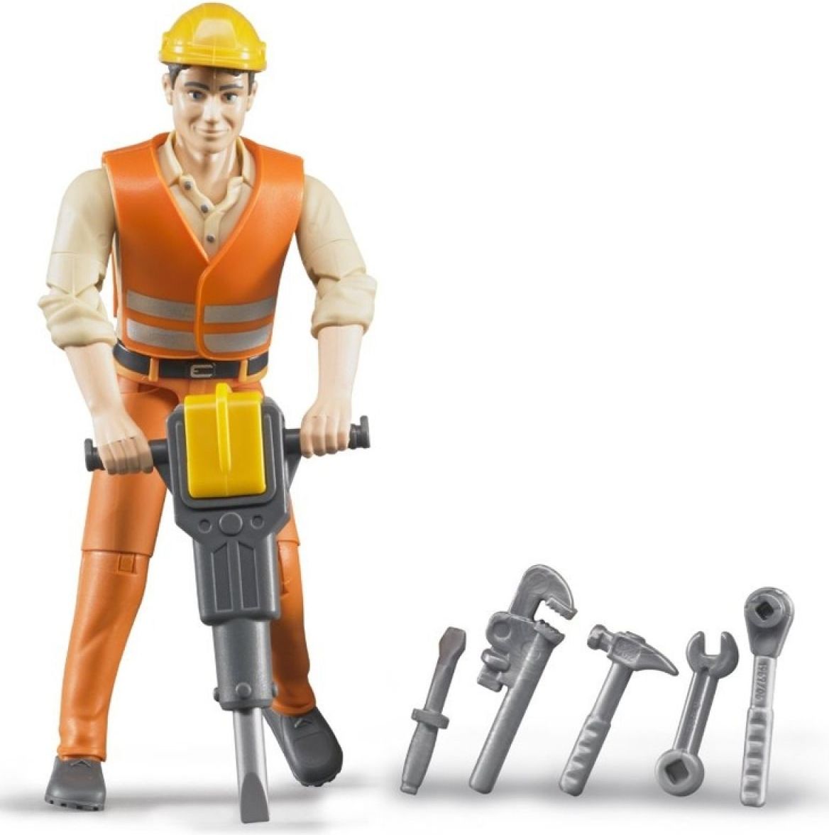 Bruder 60020 Figurka stavební dělník s příslušenstvím - obrázek 1