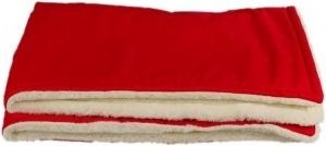 Kaarsgaren zimní dětská merino deka červená - obrázek 1