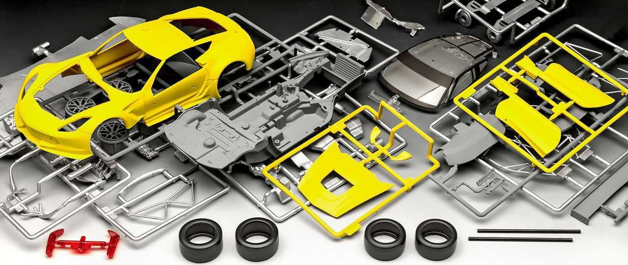 REVELL Plastic ModelKit auto 07036 - Corvette C7.R (1:25) - obrázek 9