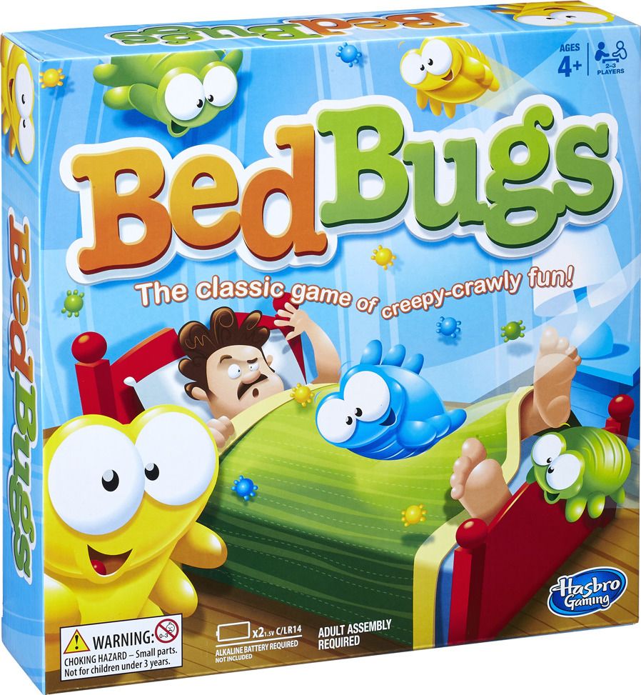 HASBRO Společenská hra Bed bugs - obrázek 1