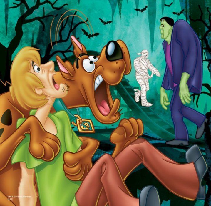 TREFL Puzzle Scooby Doo: Pozor, příšera! 3v1 (20,36,50 dílků) - obrázek 3