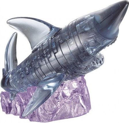 HCM KINZEL 3D Crystal puzzle Žralok 37 dílků - obrázek 1
