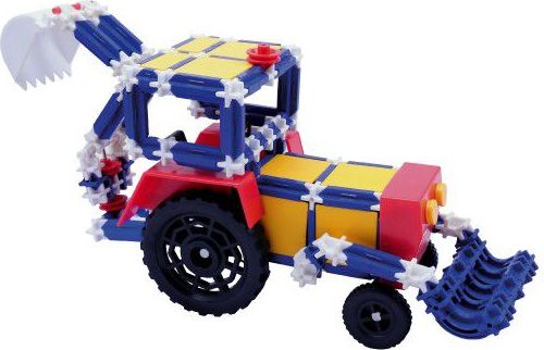 Seva Stavitel Stavebnice plast 298ks v krabici 35x33x5cm - obrázek 2