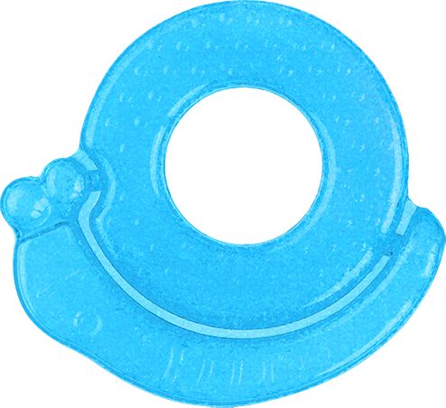 Kojenecké chladící kousátko, Baby Ono, modrý šneček - obrázek 1