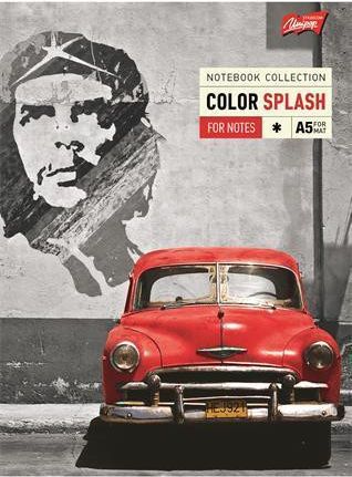 Blok se spirálou "Color Splash", čtverečkovaný, A5, 96 listů, UNIPAP - obrázek 1