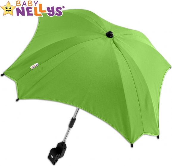 Baby Nellys Slunečník, deštník  do kočárku Baby Nellys ® - zelený - obrázek 1