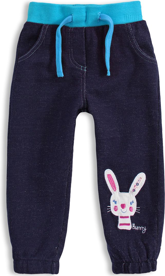 Dívčí kalhoty Mix´nMATCH BUNNY modré Velikost: 92 - obrázek 1