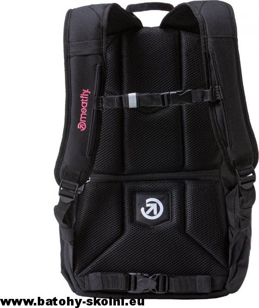 Studentský batoh Meatfly Basejumper 5  J Gradient, Black - Doprava Zdarma - obrázek 6