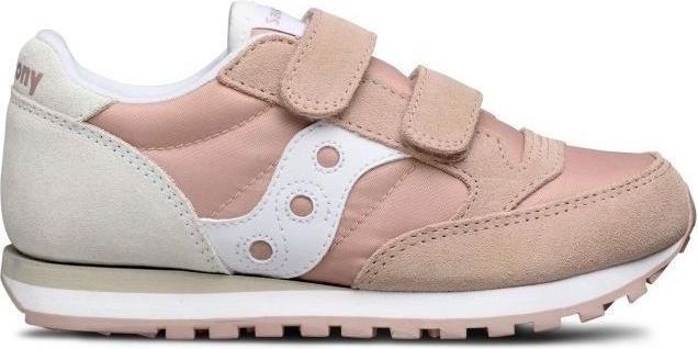 Saucony JAZZ DOUBLE HL - pink/cream 32 - obrázek 1