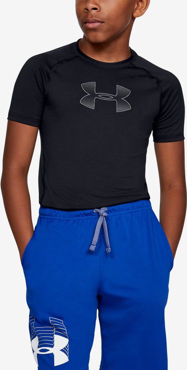 HeatGear® Triko dětské Under Armour | Černá | Chlapecké | XS - obrázek 1