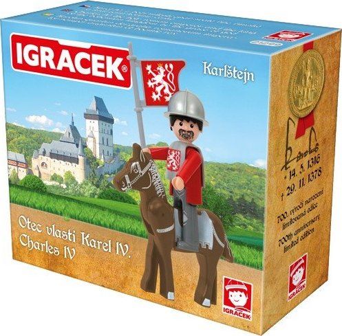 Igráček Otec vlasti Karel IV. (Karlštejn) - obrázek 1