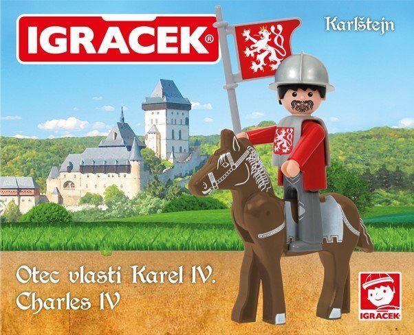 Igráček Otec vlasti Karel IV. (Karlštejn) - obrázek 2