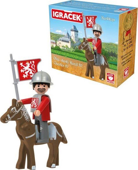 Igráček Otec vlasti Karel IV. (Karlštejn) - obrázek 3