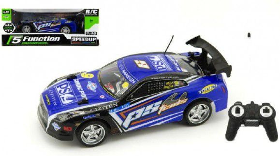 RC Auto 2plast zrychlující 1:18 na baterie 27MHz v krabici - obrázek 1