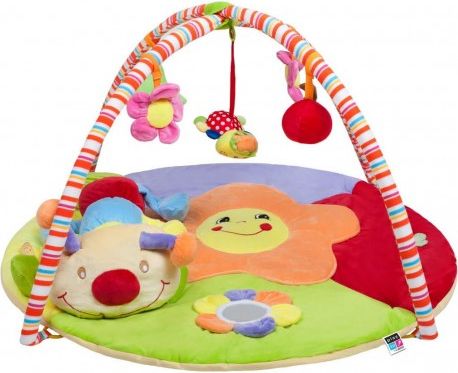 Hrací deka PlayTo stonožka s hračkou, Multicolor - obrázek 1