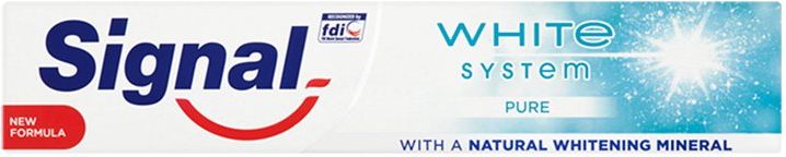 Signal White System Pure zubní pasta 75 ml - obrázek 1