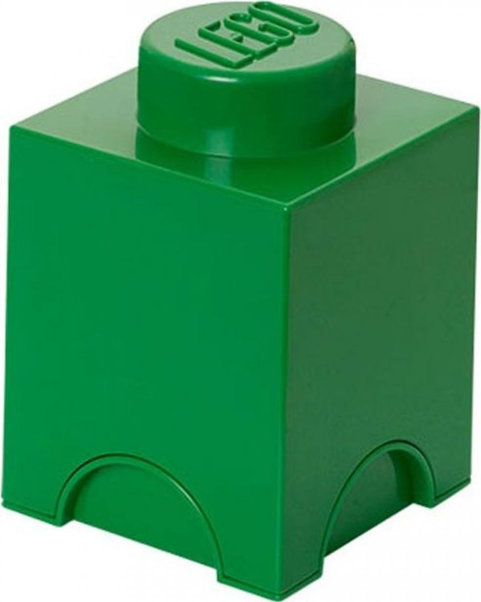LEGO Úložný box 12,5 x 12,5 x 18 cm Zelená - obrázek 1