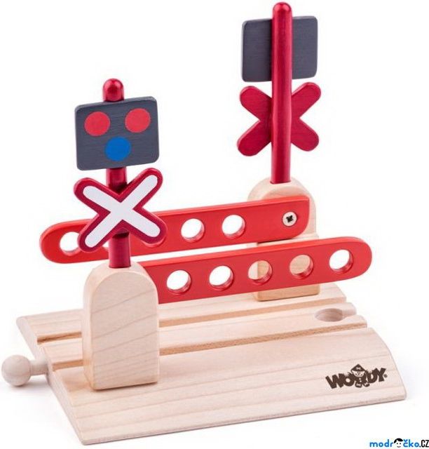 Vláčkodráha přejezdy - Železniční přejezd se závorami (Woody) - obrázek 1