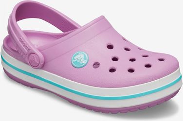 Crocband™ Clog Crocs dětské Crocs | Růžová | Dívčí | 29-30 - obrázek 2